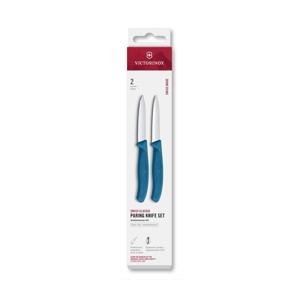 Victorinox - Sada kuchyňských nožů na zeleninu SWISS CLASSIC 8 cm 2 ks modrá 6.7692.2C1
