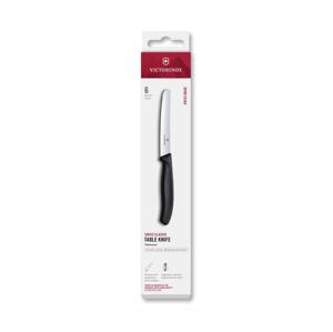 Victorinox - Sada kuchyňských nožů na zeleninu SWISS CLASSIC 11 cm 6 ks černá 6.7803.6