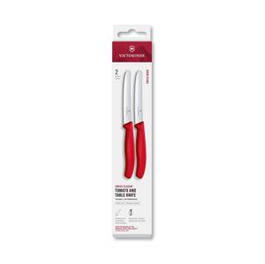 Victorinox - Sada kuchyňských nožů na zeleninu SWISS CLASSIC 11 cm 2 ks červená 6.7831.2C1