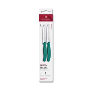 Victorinox -Sada kuchyňských nožů na zeleninu SWISS CLASSIC 11 cm 2 ks tyrkysová 6.7834.2C1