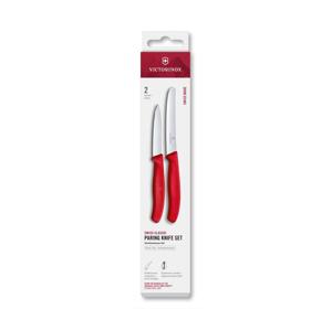 Victorinox - Sada kuchyňských nožů na zeleninu SWISS CLASSIC 2 ks červená 6.7111.2C1