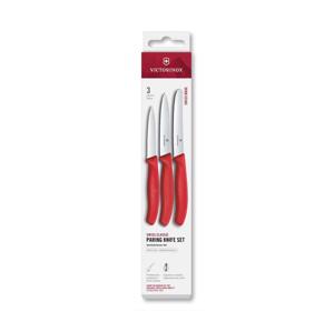 Victorinox - Sada kuchyňských nožů na zeleninu SWISS CLASSIC 3 ks červená 6.7111.34C1