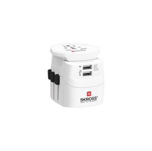 SKROSS SKROSS PA46W - Cestovní ad. PRO Light USB 2A - World, UK+USA+AUS/CN 2x USB-A 12W