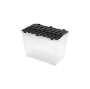 UTC Úložný box DRAGON 60 l černá/čirá