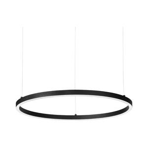 Ideal Lux Ideal Lux - LED Lustr na lanku ORACLE SLIM LED/53W/230V 2700K pr. 90 cm černá