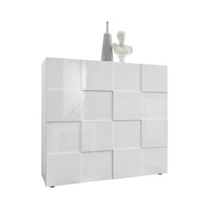 MC Akcent Komoda SERIAN bílá 209008-04