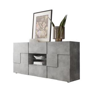 MC Akcent Komoda SERIAN šedá beton 201308-07