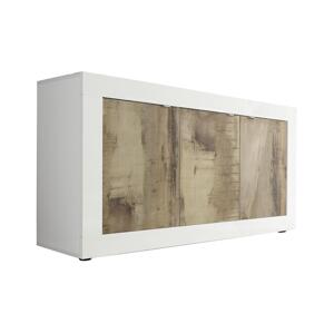 MC Akcent Komoda NERILA bílá/javor 209015-05P