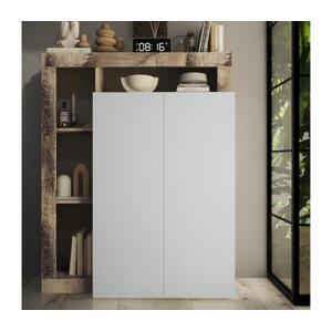 MC Akcent Skříň LENOR bílá/javor 409030-44P