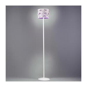 ONLI ONLI - Stojací lampa TITILLA 1xE27/22W/230V fialová/bílá