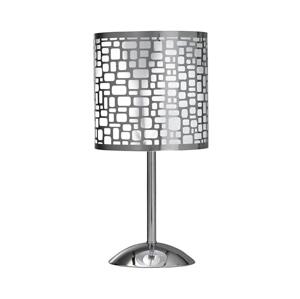 ONLI ONLI - Stolní lampa BRUCE 1xE27/15W/230V 40 cm matný chrom