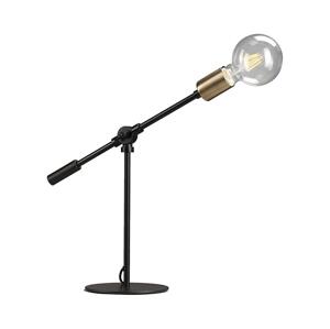 ONLI ONLI - Stolní lampa ASTE 1xE27/15W/230V 45 cm černá/zlatá