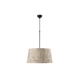 ONLI ONLI - Lustr na lanku MAIDA 1xE27/15W/230V pr. 50 cm hnědá