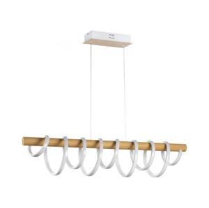 ONLI ONLI - LED Lustr na lanku NILO LED/70W/230V 4000K hnědá/bílá