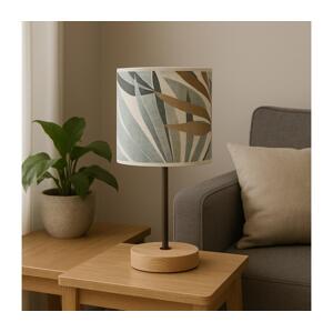 ONLI ONLI - Stolní lampa FLORA 1xE27/22W/230V 28 cm zelená/zlatá