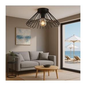 ONLI ONLI - Stropní svítidlo DUCCIO 1xE27/22W/230V pr. 40 cm černá