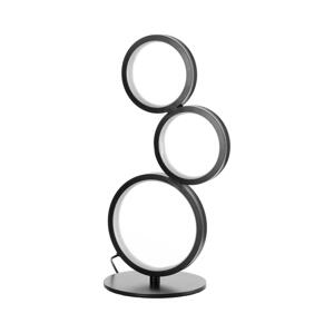 ONLI - LED Stolní lampa RINGS LED/17W/230V 4000K černá 5045/LNF