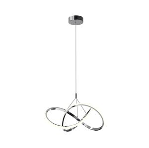 ONLI ONLI - LED Lustr na lanku LOOP LED/40W/230V 4000K lesklý chrom