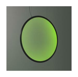 ARTEMIDE Artemide 1994330APP - LED RGBW Stm. lustr na lanku DISCOVERY LED/79W/230V černá