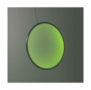 ARTEMIDE Artemide 1993310APP-LED RGBW Stm. lustr na lanku DISCOVERY LED/59W/230V antracit