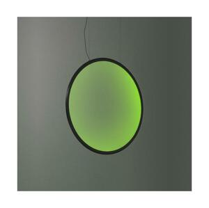 ARTEMIDE Artemide 1992330APP - LED RGBW Stm. lustr na lanku DISCOVERY LED/42W/230V černá
