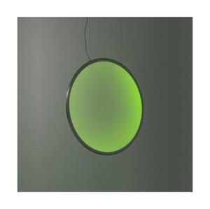 ARTEMIDE Artemide 1992310APP-LED RGBW Stm. lustr na lanku DISCOVERY LED/42W/230V antracit