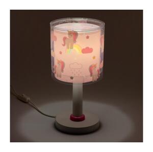 Dalber 41591N - LED Dětská lampička UNICORNS 1xG4/4W/230V růžová 41591N