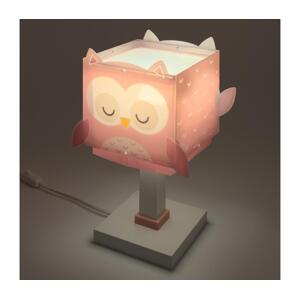 Dalber 64481N - LED Dětská lampička LITTLE OWL 1xG4/4W/230V růžová 64481N