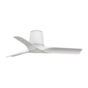 FARO Barcelona FARO 33826 - Stropní látor HEY TUB S bílá pr. 90 cm + dálkové ovládání