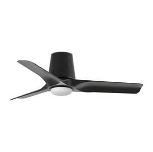 FARO Barcelona FARO 33827-1TW - LED Stm. str. vent. HEY TUB S LED/10W/230V černá pr. 90 cm + DO