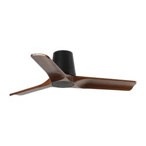 FARO Barcelona FARO 33837 - Stropní látor HEYWOOD TUB S borovice/černá pr. 90 cm + DO