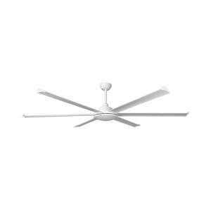 FARO Barcelona FARO 34202-130- LED Stropní vent. ROTTERDAM XL LED/32W/230V bílá pr. 200 cm + DO