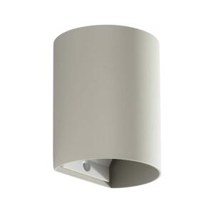 FARO Barcelona FARO 40524 - Nástěnné svítidlo SOLE 1xGU10/8W/230V šedá kulatý