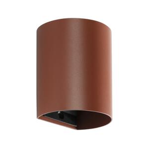 FARO Barcelona FARO 40525 - Nástěnné svítidlo SOLE 1xGU10/8W/230V cihlová kulatý