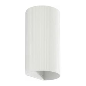 FARO Barcelona FARO 40542 - Nástěnné svítidlo SOLE 2xGU10/8W/230V bílá vroubkovaná kulatý
