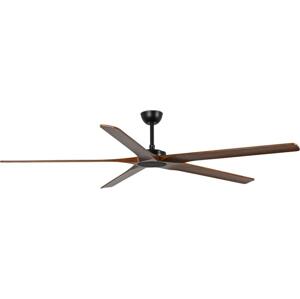 FARO Barcelona FARO 34190WT - Stropní látor BIGWOOD XL borovice/černá pr. 200 cm WT + DO