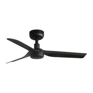 FARO Barcelona FARO 33822WT-Stropní látor MINI PUNT S černá pr. 90 cm WT +dálkové ovládání