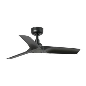 FARO Barcelona FARO 33825WT - Stropní látor HEY S černá pr. 90 cm WT + dálkové ovládání