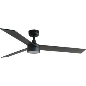 FARO Barcelona FARO 34298WT-1TW - LED Stm. vent. RUDDER L LED/18W/230V černá pr. 132 cm WT + DO