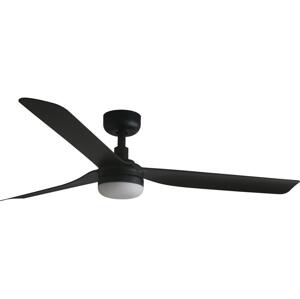 FARO Barcelona FARO 33815WT-21-LED Stm. str. vent. PUNT M LED/18W/230V černá pr. 132 cm WT + DO
