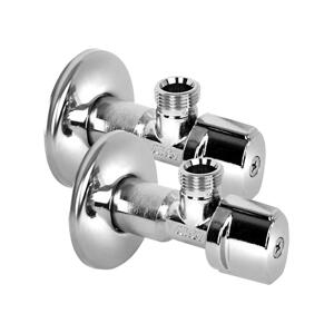 Arco - Rohový l ARCO A-80 2 ks lesklý chrom NOV76MAC