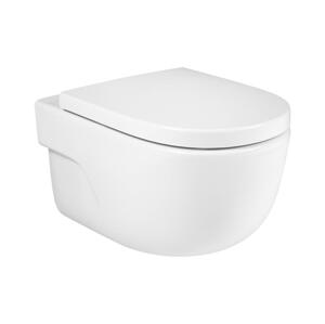 Roca A34624L000 - Závěsné WC MERIDIAN keramika/bílá A34624L000