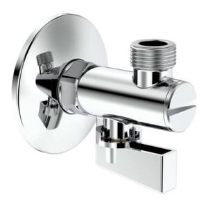 Roca A525168200 - Rohový l AQUA lesklý chrom A525168200