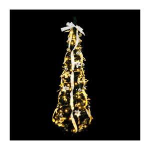 B.V.  - LED Venkovní vánoční strom 100xLED/230V 1,5m IP44 bílá/zla teplá bílá B10303ABAQ