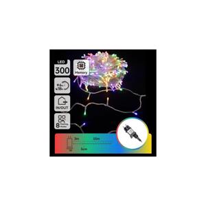 B.V.  - LED RGBY Venkovní vánoční řetěz 300xLED/6W/230V 15m IP44 B10303ABLR