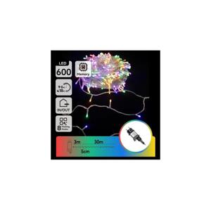 B.V.  - LED RGBY Venkovní vánoční řetěz 600xLED/6W/230V 30m IP44 B10303ABLT