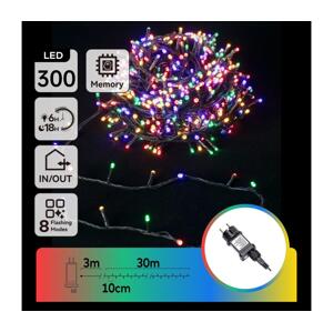 B.V.  - LED RGBY Venkovní vánoční řetěz 300xLED/3,6W/230V 30m IP44 B10303ABNJ