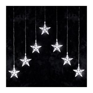 B.V.  - LED Venkovní vánoční řetěz 70xLED/230V 1,2x1m IP44 studená bílá hvězd B10303ABGD