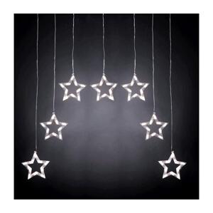 B.V.  - LED Venkovní vánoční řetěz 70xLED/230V 1,2x1m IP44 studená bílá hvězd B10303ABGG