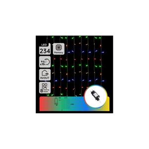 B.V.  - LED RGBY Venkovní vánoční řetěz 234xLED/3,6W/230V 1,2x1,8m IP44 B10303ABHR